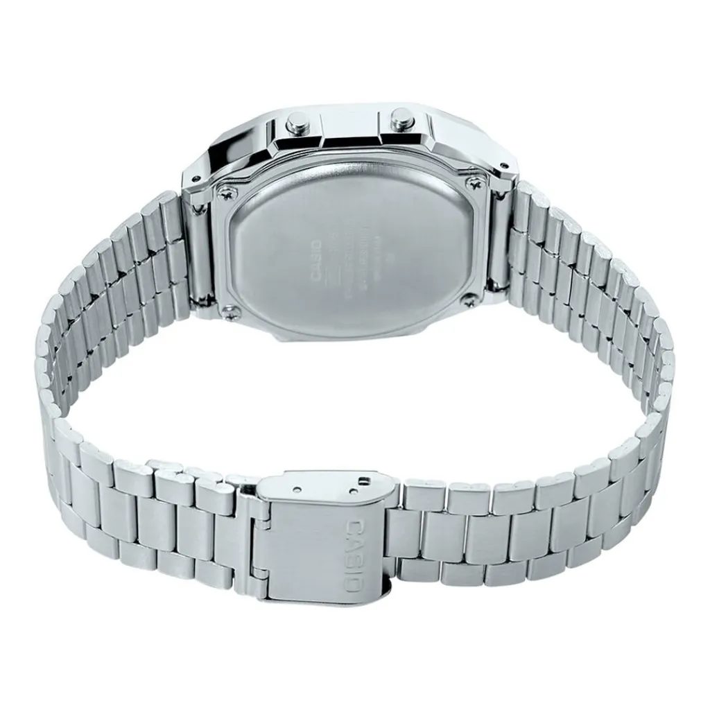 CASIO COLLECTION Montre Vintage cadran argenté bracelet acier argenté Online