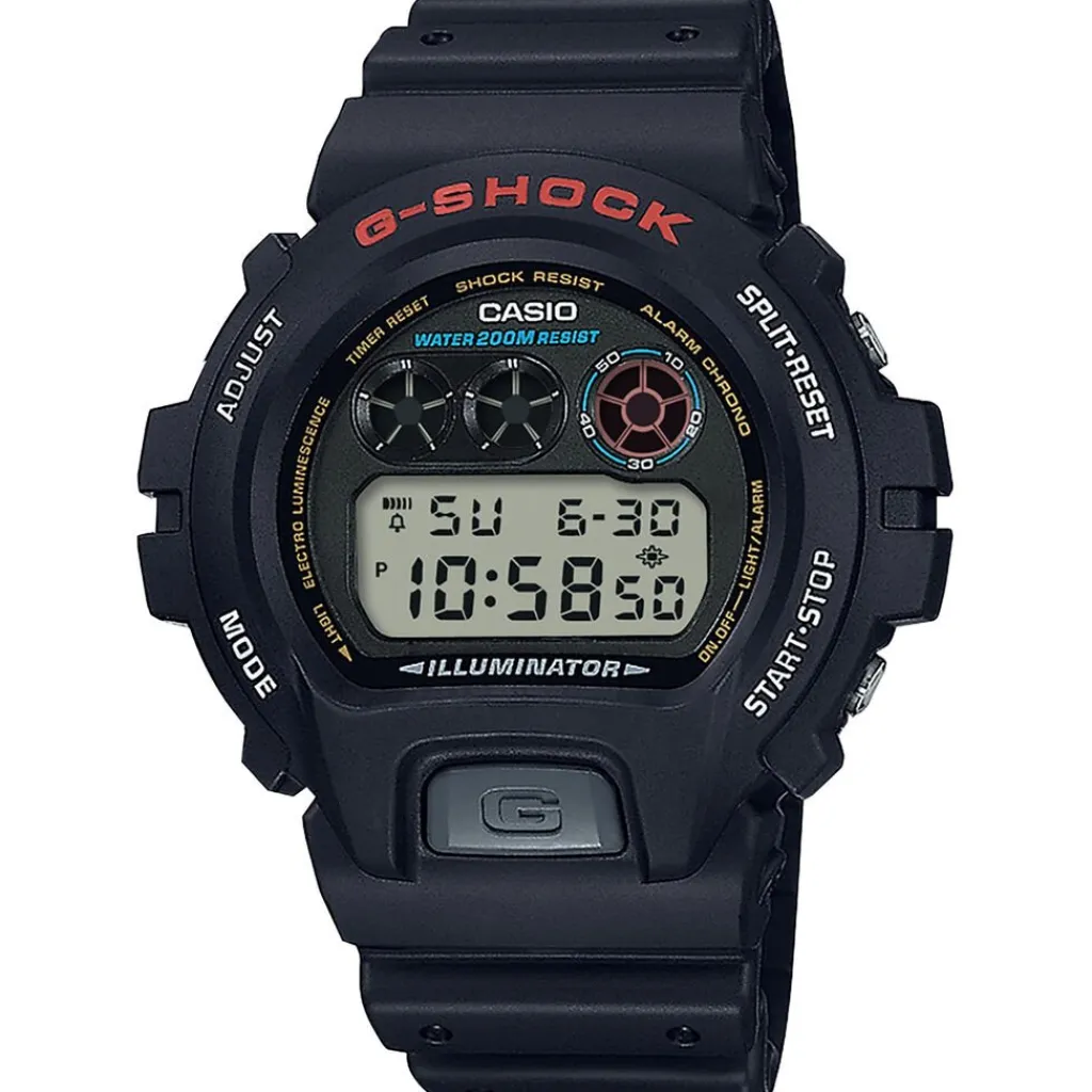 CASIO G-SHOCK Montre cadran noir bracelet résine noir New