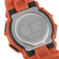 CASIO G-SHOCK Montre cadran orange bracelet résine orange