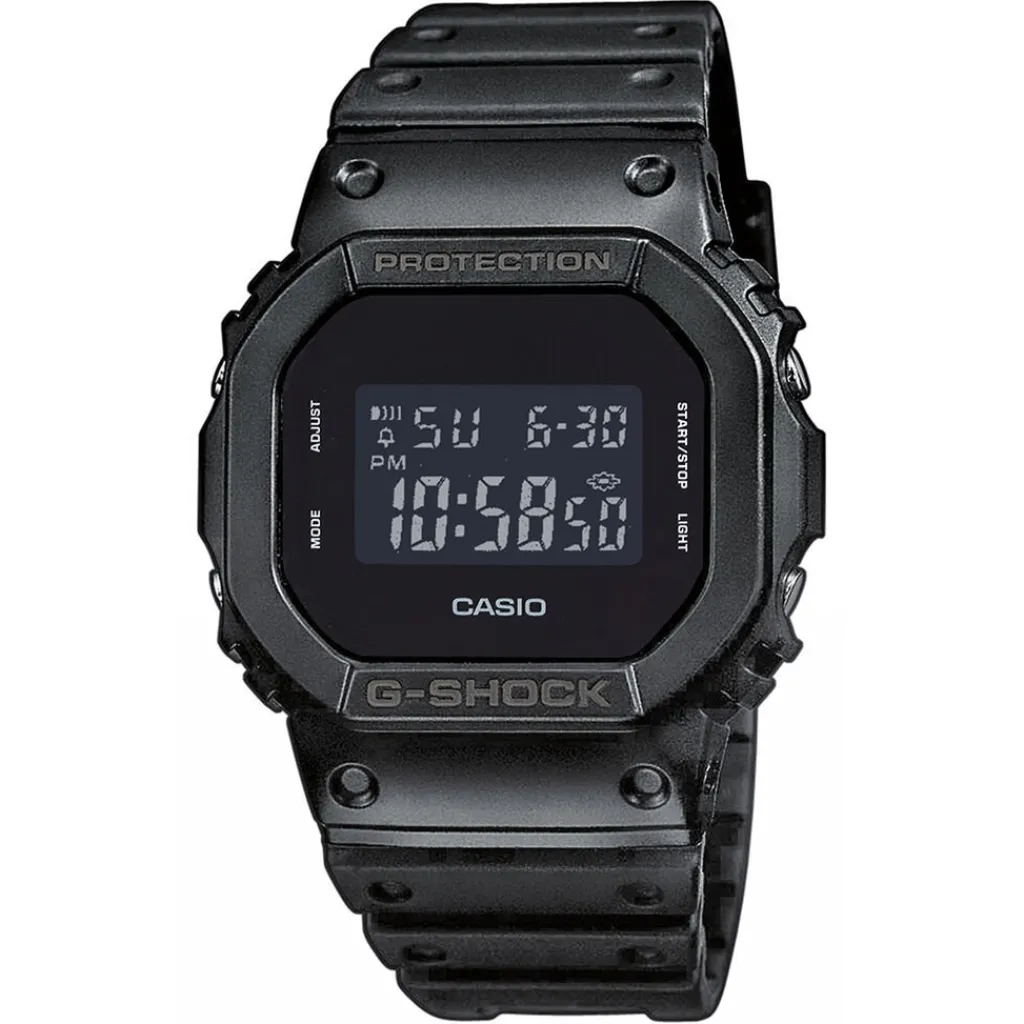 CASIO G-SHOCK Montre cadran noir bracelet résine noir Hot