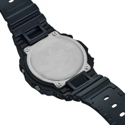 CASIO G-SHOCK Montre Black & White Noir cadran noir fond noir bracelet résine noire