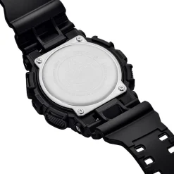 CASIO G-SHOCK Montre Black & White Noir cadran noir fond noir bracelet résine noire Outlet