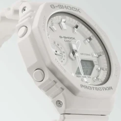 CASIO G-SHOCK Montre Blanc cadran blanc fond blanc bracelet résine blanche Outlet