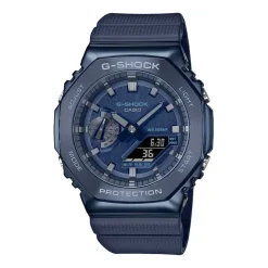 CASIO G-SHOCK Montre Bleu cadran bleu bracelet résine bleue Discount
