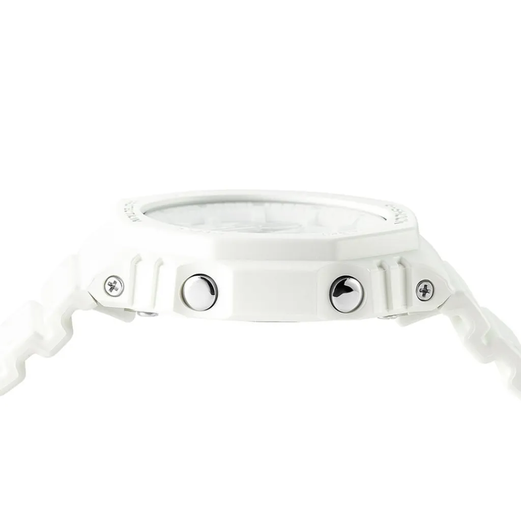 CASIO G-SHOCK Montre Classic Blanc cadran blanc fond blanc bracelet résine blanc Best