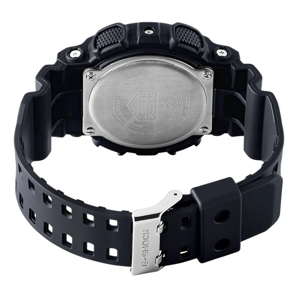 CASIO G-SHOCK Montre Classic Bleu cadran noir fond bleu bracelet résine noir Hot