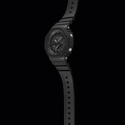 CASIO G-SHOCK Montre Classic Noir cadran noir fond noir bracelet résine noire Discount