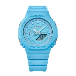 CASIO G-SHOCK Montre Classic Bleu cadran bleu fond bleu bracelet résine bleu