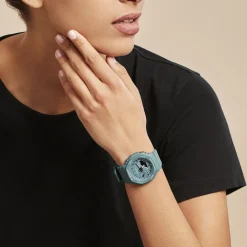 CASIO G-SHOCK Montre Classic Vert cadran vert fond vert bracelet résine vert Sale