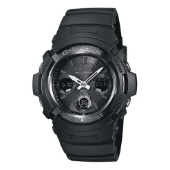 CASIO G-SHOCK Montre Fond Noir cadran noir fond noir bracelet résine noire Outlet