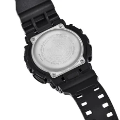 CASIO G-SHOCK Montre Gold Noir cadran noir fond noir bracelet résine noire Clearance