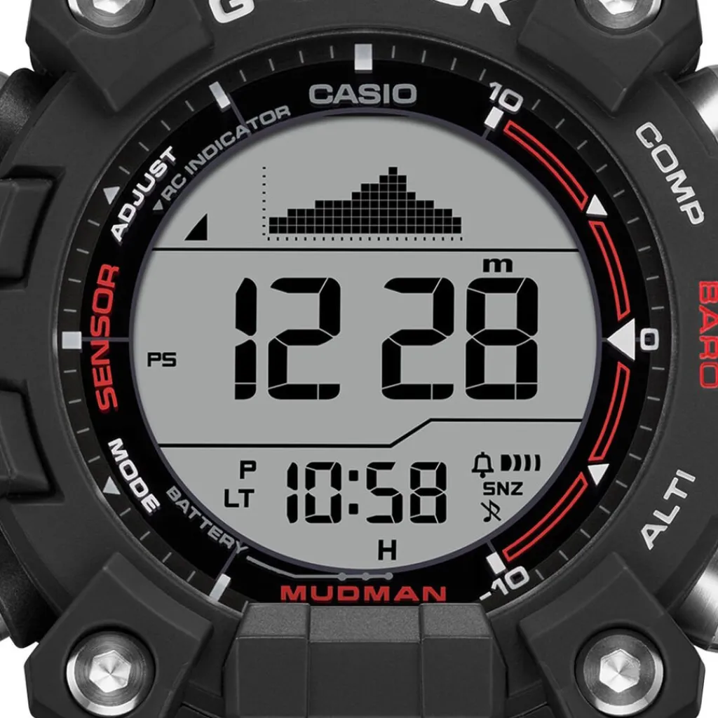 CASIO G-SHOCK Montre Gris cadran noir bracelet résine noir Best