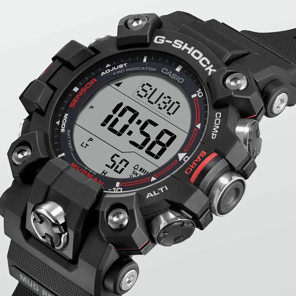 CASIO G-SHOCK Montre Gris cadran noir bracelet résine noir Best
