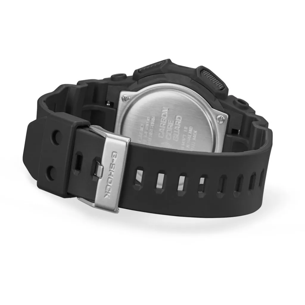 CASIO G-SHOCK Montre Noir cadran noir fond noir bracelet résine noir New