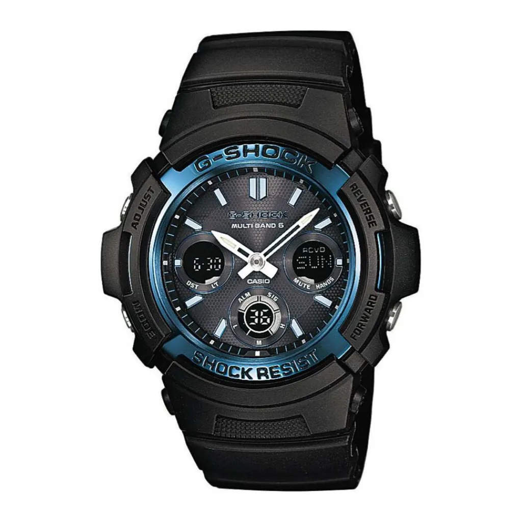 CASIO G-SHOCK Montre Noir cadran noir fond noir bracelet résine noire Online