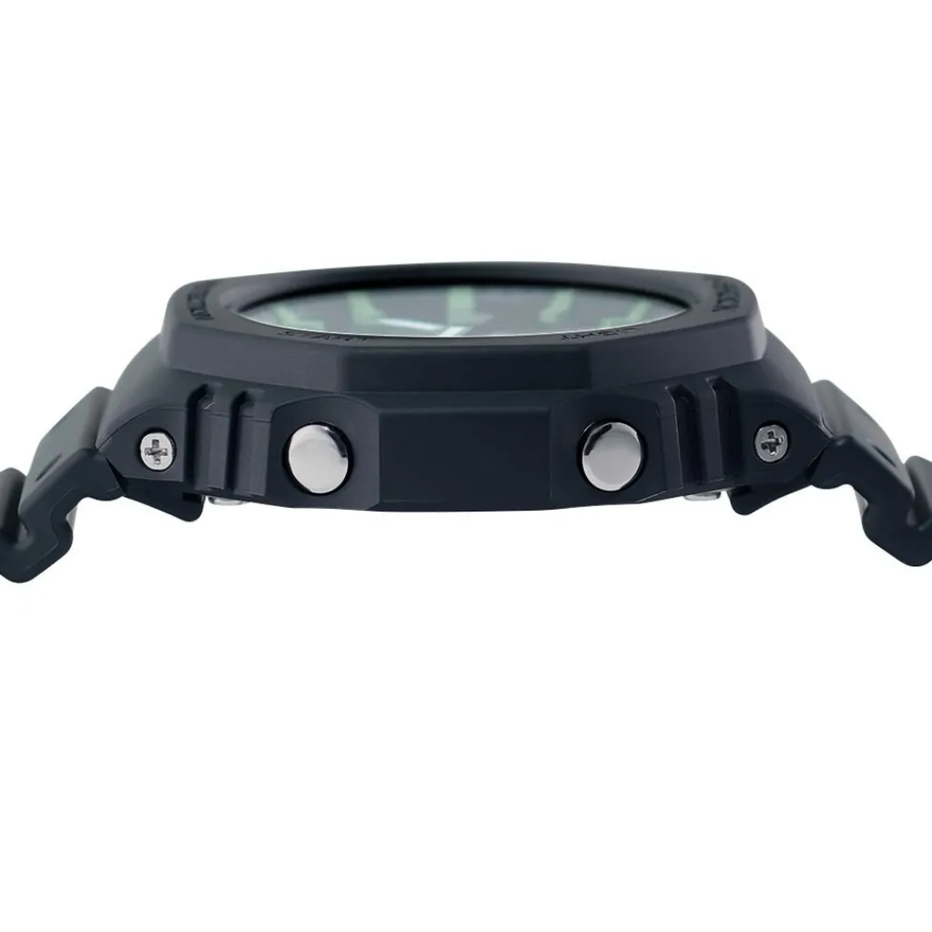 CASIO G-SHOCK Montre Noir cadran noir fond noir bracelet résine noir