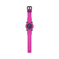 CASIO G-SHOCK Montre Noir cadran fuschia fond noir bracelet résine fuschia Discount