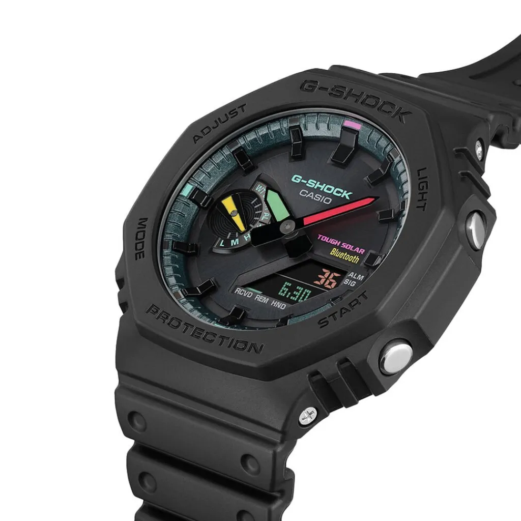 CASIO G-SHOCK Montre Noir cadran noir fond noir bracelet résine noir Discount