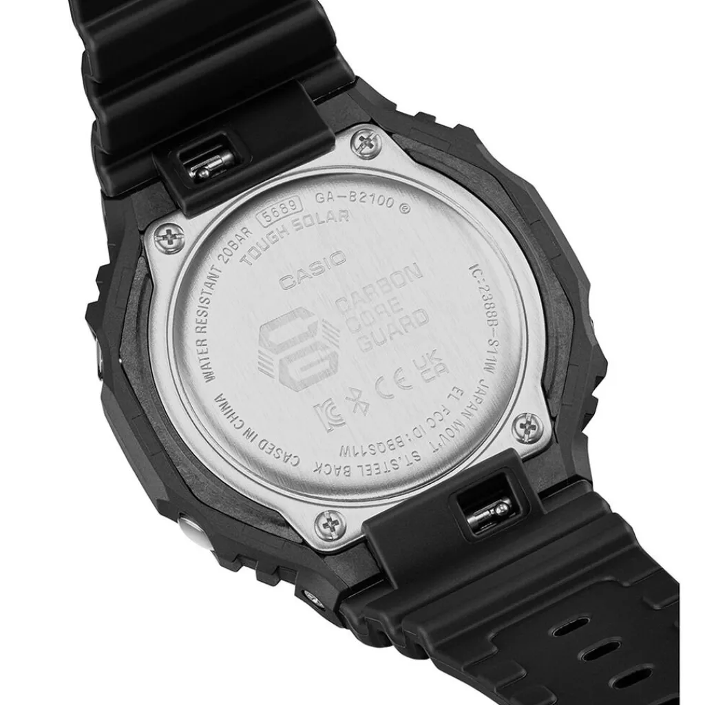 CASIO G-SHOCK Montre Noir cadran noir fond noir bracelet résine noir Discount