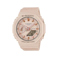 CASIO G-SHOCK Montre Rose Clair cadran rose fond rose bracelet résine rose Outlet