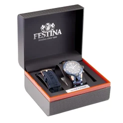 FESTINA Montre Chrono Bike Bleu Discount