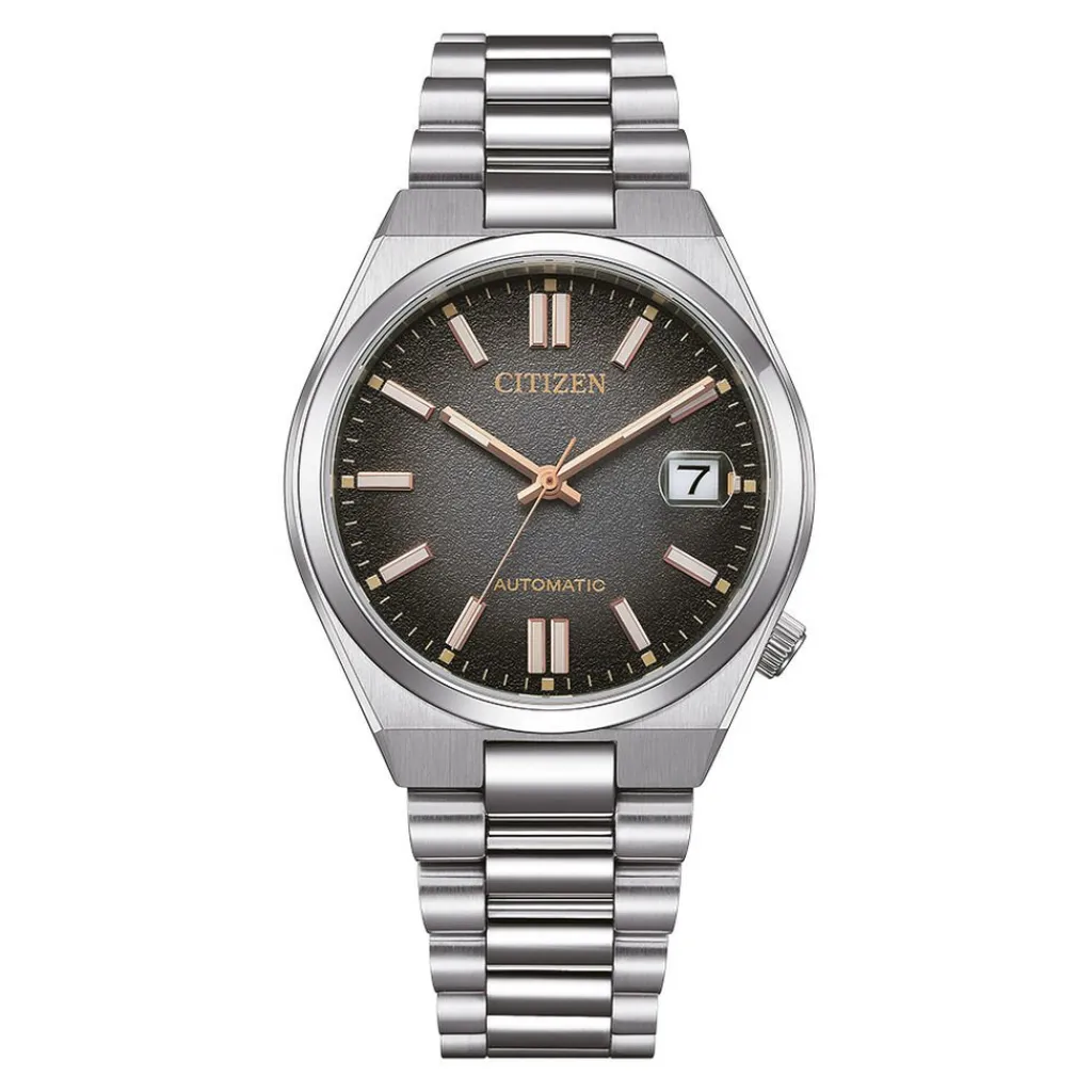 CITIZEN Montre Tsuyosa 37 Time Slip Noir Outlet