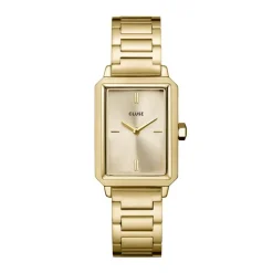CLUSE Montre Fluette Doré cadran doré fond doré bracelet acier doré Online