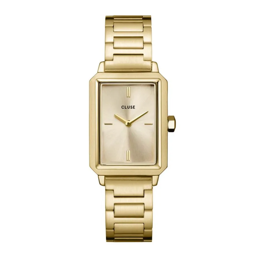 CLUSE Montre Fluette Doré cadran doré fond doré bracelet acier doré Online