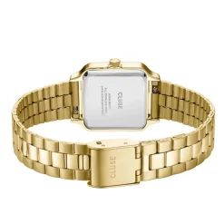 CLUSE Montre Gracieuse Petite Champagne cadran doré fond champagne bracelet acier doré Best