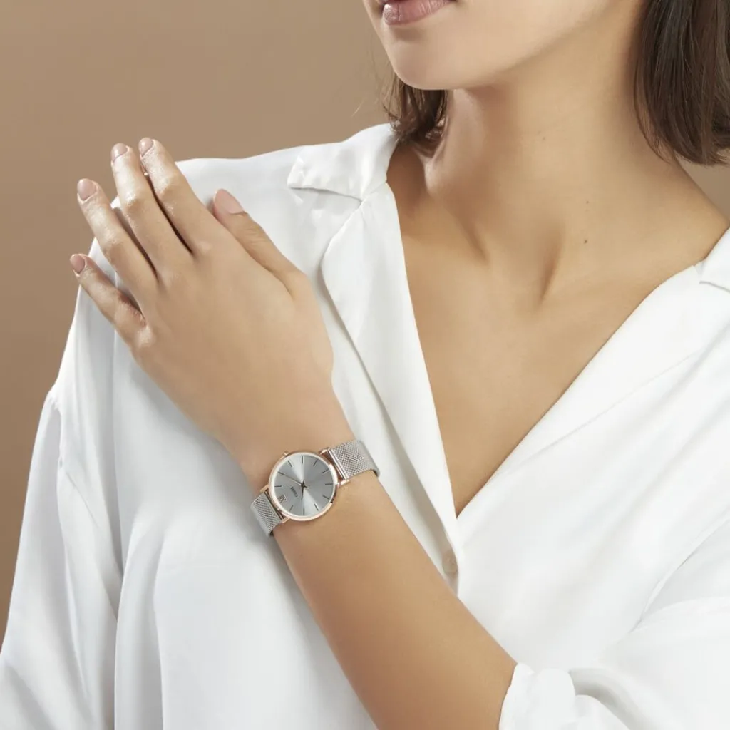 CLUSE Montre Minuit Argent Best