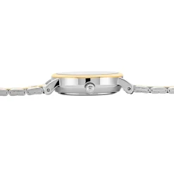 CODHOR Montre Alix Blanc cadran bicolore doré / blanc fond blanc bracelet acier bicolore Clearance