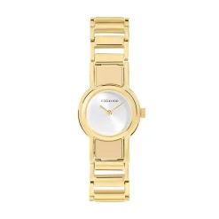 CODHOR Montre Andree Argenté cadran doré fond argenté bracelet alliage doré Clearance