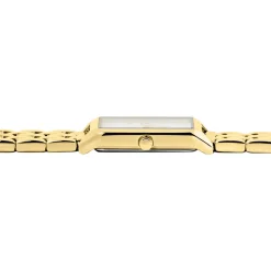 CODHOR Montre Arianne Blanc cadran doré fond blanc bracelet acier doré Sale