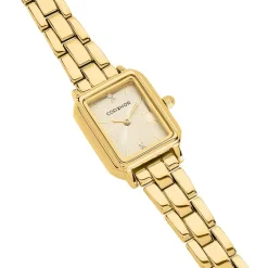 CODHOR Montre Eleonia 2 Doré cadran doré fond doré bracelet alliage doré Outlet