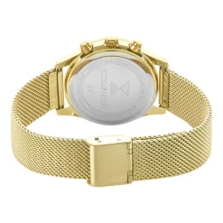 CODHOR Montre Julia Doré cadran doré fond champagne bracelet acier doré Online