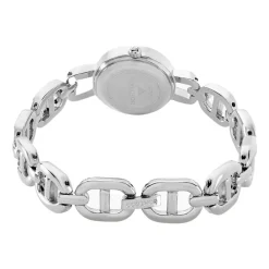 CODHOR Montre Leana Nacre Blanche cadran argenté fond nacre blanche bracelet alliage argenté Clearance