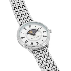 CODHOR Montre Louna Argenté cadran argenté fond argenté bracelet alliage argenté Outlet