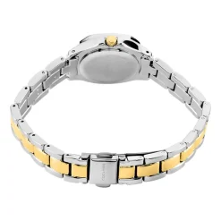 CODHOR Montre Mona Doré cadran argenté fond doré bracelet alliage bicolore