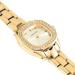 CODHOR Montre Mona Doré cadran doré fond doré bracelet alliage doré Online