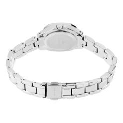 CODHOR Montre Mona Rose cadran argenté fond rose bracelet alliage argenté Outlet