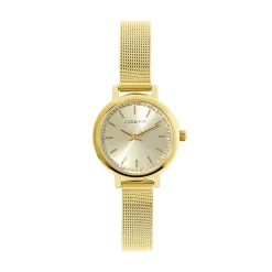 CODHOR Montre Nerine Doré cadran doré fond champagne bracelet acier doré Sale