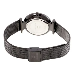 CODHOR Montre Nidia Noir cadran noir fond noir bracelet acier noir New