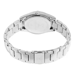 CODHOR Montre Sacha Vert cadran blanc fond vert bracelet acier argenté Outlet