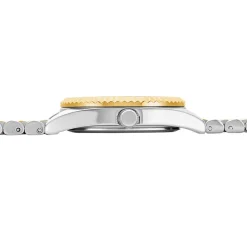 CODHOR Montre Sandy Blanc cadran bicolore fond blanc bracelet alliage bicolore