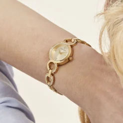 CODHOR Montre Sarah Doré cadran doré fond doré bracelet alliage doré Best