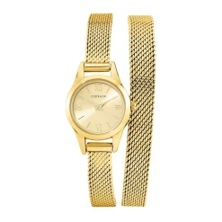 CODHOR Montre Simone Doré cadran doré fond doré bracelet acier doré Hot