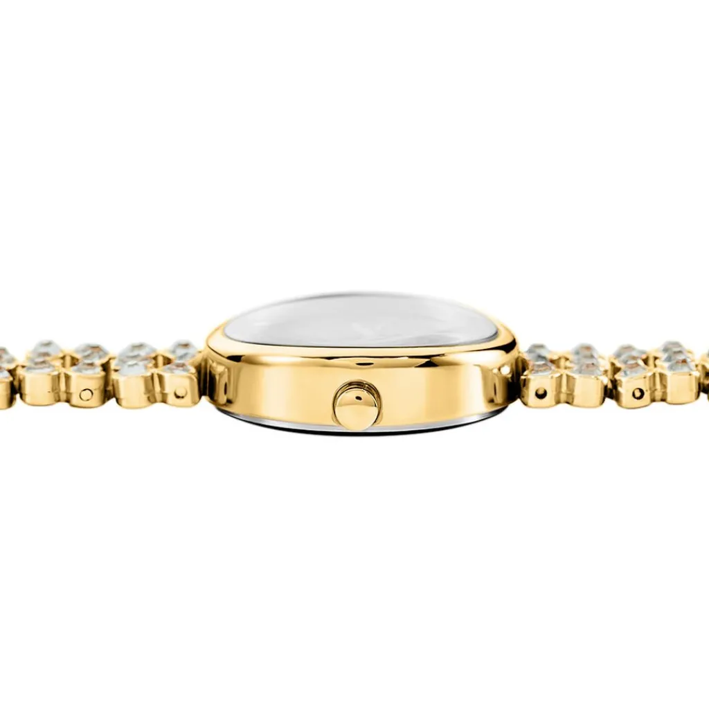 CODHOR Montre Stella Doré cadran doré fond doré bracelet alliage doré Discount