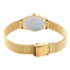CODHOR Montre Suzanne Nacre Blanche cadran doré fond nacre blanche bracelet acier doré Best