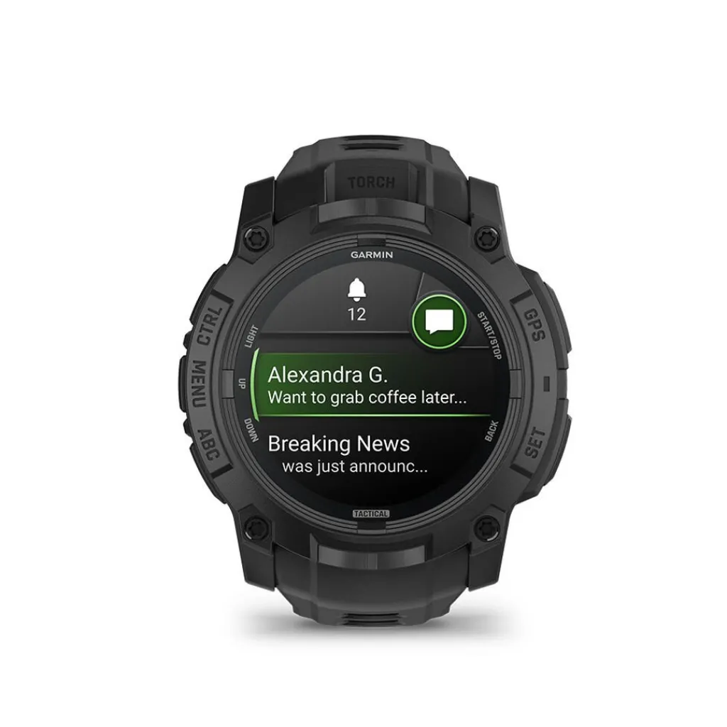 GARMIN Montre Connectée Instinct 3 Tactical Hot
