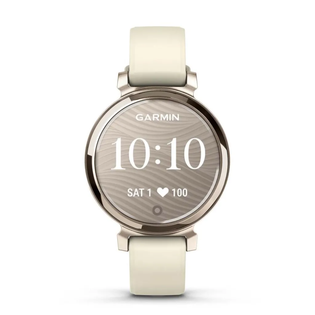 GARMIN Montre Connectée Lily 2 Crème cadran crème fond crème bracelet silicone crème Discount